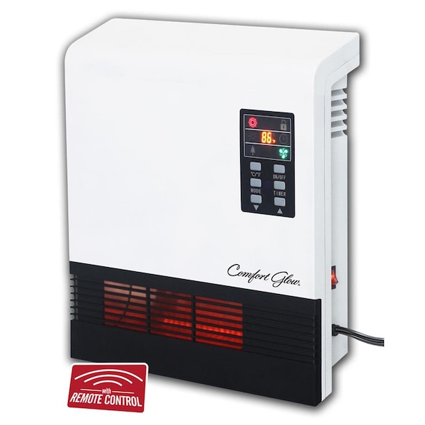 World Marketing Of America World Marketing CG 5200BTU Quartz Wall Heater, White WO83528 - main